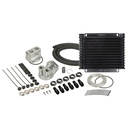 Derale 6 Pass Engine Cooler + Universal Oil Filter Relocation Kit