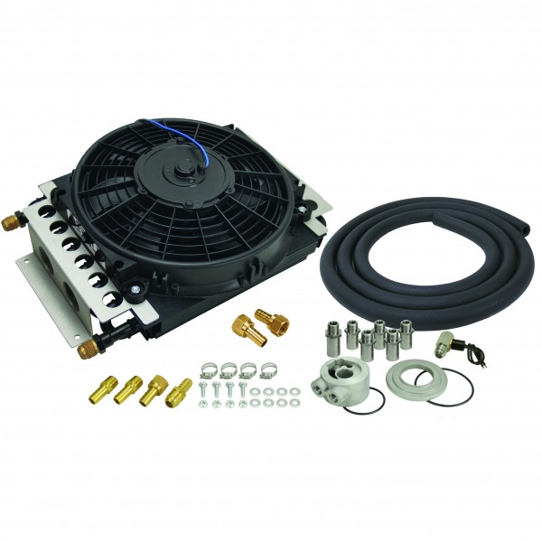 Derale Electra-Cool Engine Cooler Kit 16 Pass 15-3/4"x11-1/2"x5"