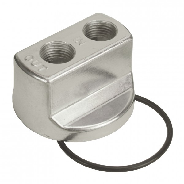 Derale Engine Oil Filter Spin On Adaptor By Pass Thread 3/4-16 Ford