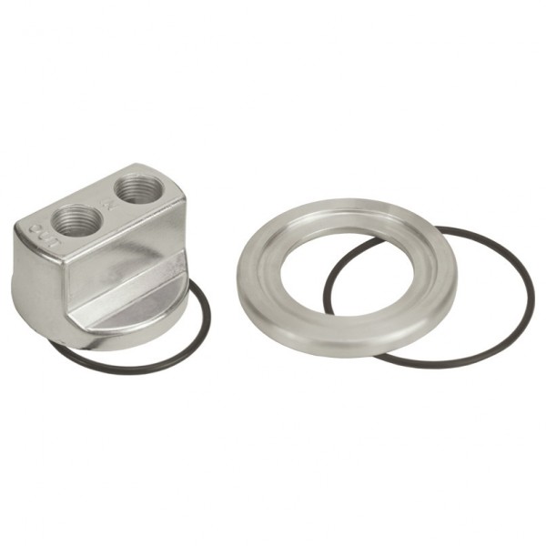 Derale Engine Oil Filter Spin On Adaptor By Pass Thread 13/16-16 Holden