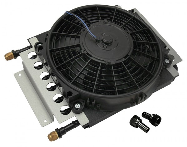 Derale 8 Pass Electra-Cool Remote Fluid Cooler 15-3/4"x11-1/2"x4"