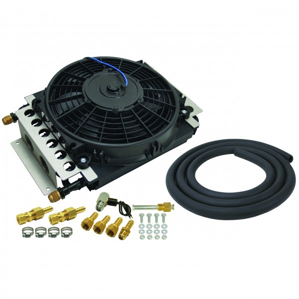 Derale Electra-Cool Transmission Cooler Kit 16 Pass 15-3/4"x11-1/2"x5"
