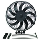 Derale 12" High Output Puller Curved Fan 1328Cfm IP68 Waterproof/Dustproof