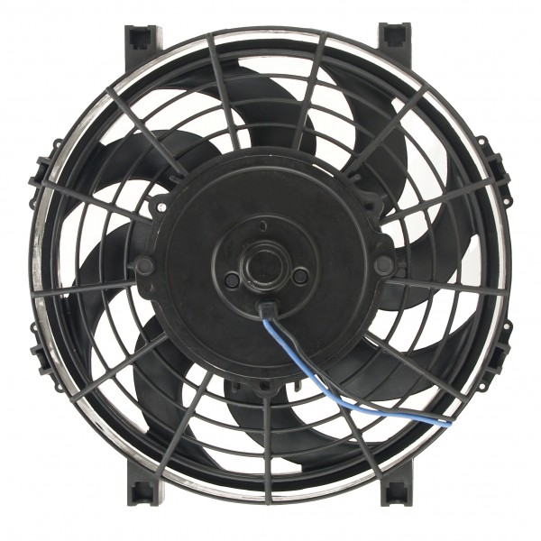 Derale 9" Tornado Electric Reversible Puller Fan with Mount Kit 570Cfm