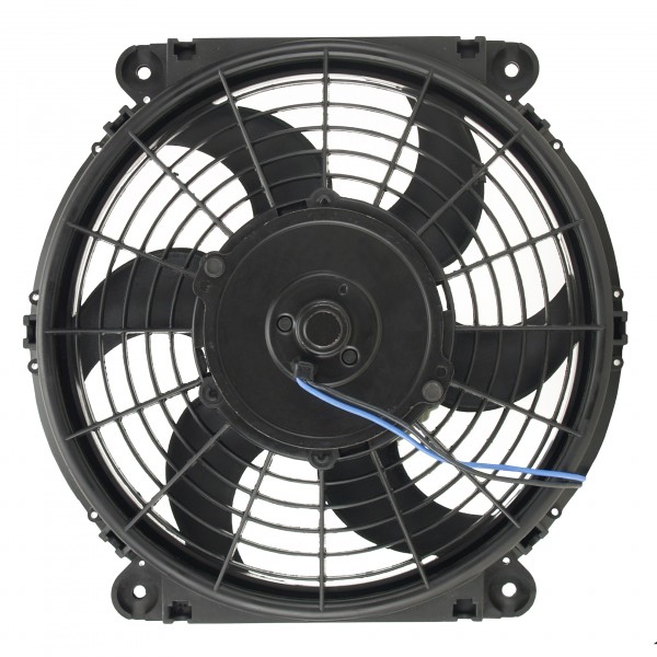 Derale 10" Tornado Electric Reversible Puller Fan with Mount Kit 650Cfm