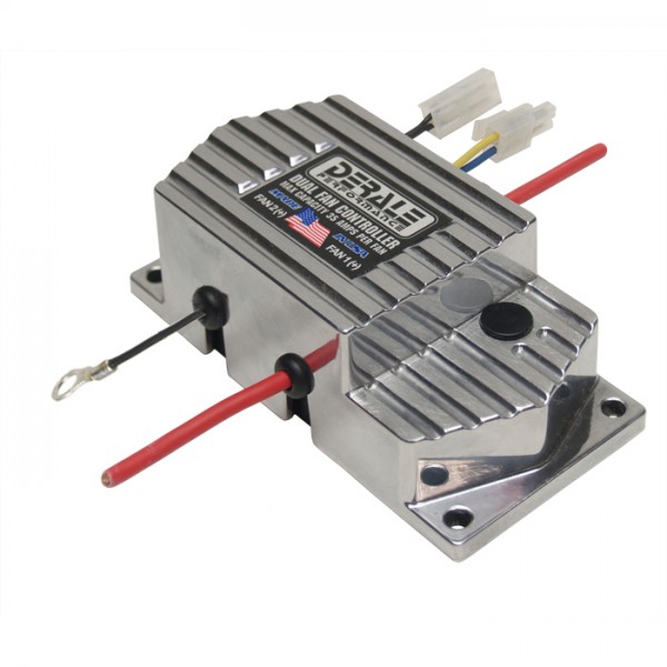 Derale Adjustable Single Fan Controller Thermostat 150-240F 35amp