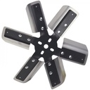 Derale Heavy Duty Stainless Steel Standard Rotation 13 Inch Flex Fan