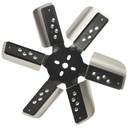 Derale Heavy Duty Stainless Steel Standard Rotation 15 Inch Flex Fan