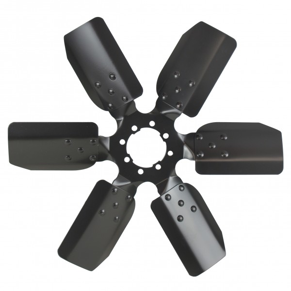 Derale Standard Rotation Fan Clutch Fan Black 18 Inch 8 Hole Centre Hub