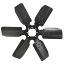 Derale Standard Rotation Fan Clutch Fan Black 19 Inch 8 Hole Centre Hub