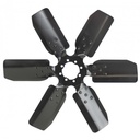Derale Standard Rotation Fan Clutch Fan Black 20 Inch 8 Hole Centre Hub