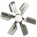Derale Heavy Duty Stainless Steel Standard Rotation 18 inch Flex Fan Hub