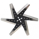 Derale High Performance Flex Fan 17 Inch Stainless Blade Black Hub