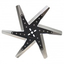 Derale High Performance Flex Fan 18 Inch Stainless Blade Black Hub