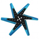 Derale High Performance Flex Fan 18 Inch Blue Blade Black Hub