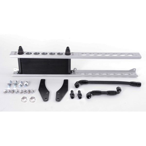 Direct Fit 2011-2014 Ford Mustang GT 5.0 16 Row Transmission Oil Cooler Kit Lhd