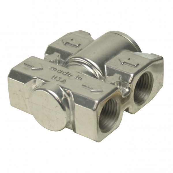 Derale Billet Style Aluminum Fluid Control Thermostat with 1/2" NPT ports