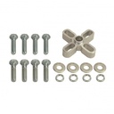 Engine Fan Spacer 1/2" Thick (Female 5/8" Pilot) Aluminium Kit Derale