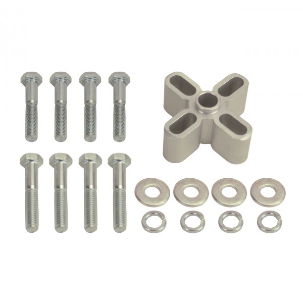 Engine Fan Spacer 1" Thick (Female 5/8" Pilot) Aluminium Kit Derale