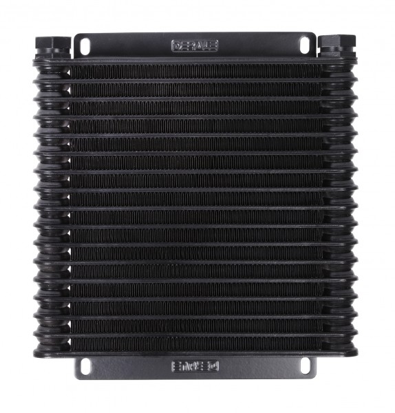 Derale 9000 Series 17 Row Plate & Fin Fluid Cooler 9-3/4"x10-5/8"x1-1/4"