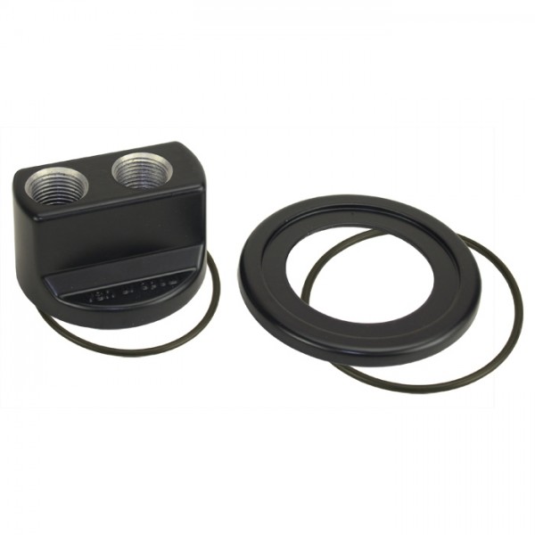 Premium Engine Spin On Adapter with -10AN O-ring Ports, 13/16"-16 Engine Thread