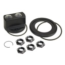 Premium Engine Spin On Adapter with -10AN O-ring Ports, Universal 5 Threads