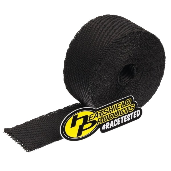 Stealth Lava Rock Exhaust Wrap 2 in x 25 ft Roll - Lava Wrap Black (649c)