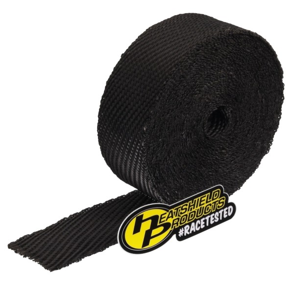Stealth Lava Rock Exhaust Wrap 2 in x 50 ft Roll - Lava Wrap Black (649c)