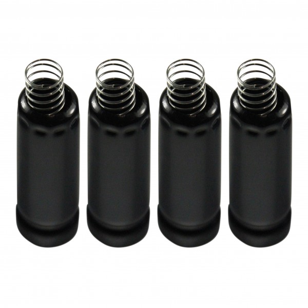 Aluminium Spark Plug Insulation Boot Heat Shield Protector Black-Pack 4 OEM