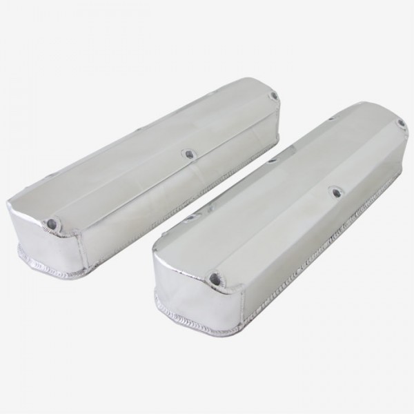 Valve Covers Fabricated Ford 260-351 Windsor Aluminium Anodised with rails