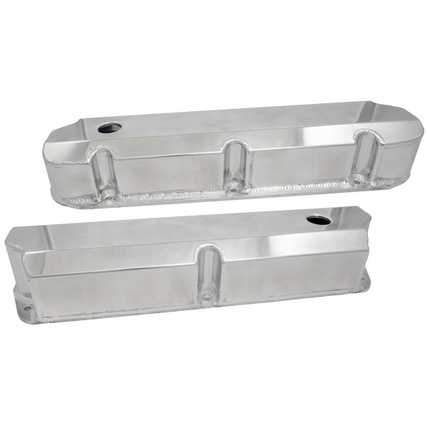 Valve Covers Fabricated Ford Windsor V8 260-289-302-351 Tall Polished Rails-pr