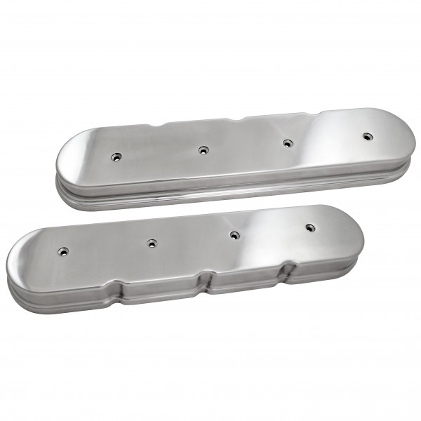 Valve Covers Alloy Chevrolet LS Polished without Coil Mounts-pr
