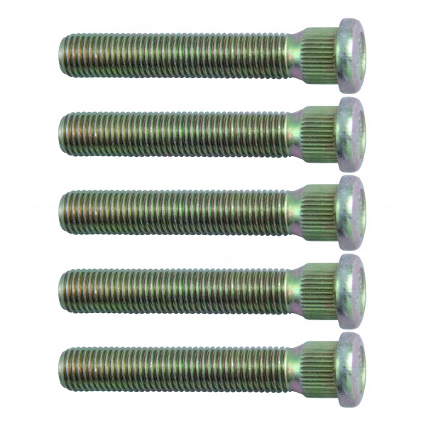 Extra Long Wheel Stud M12 x 1.5mm x73mm Length - Short Shoulder Pack 5