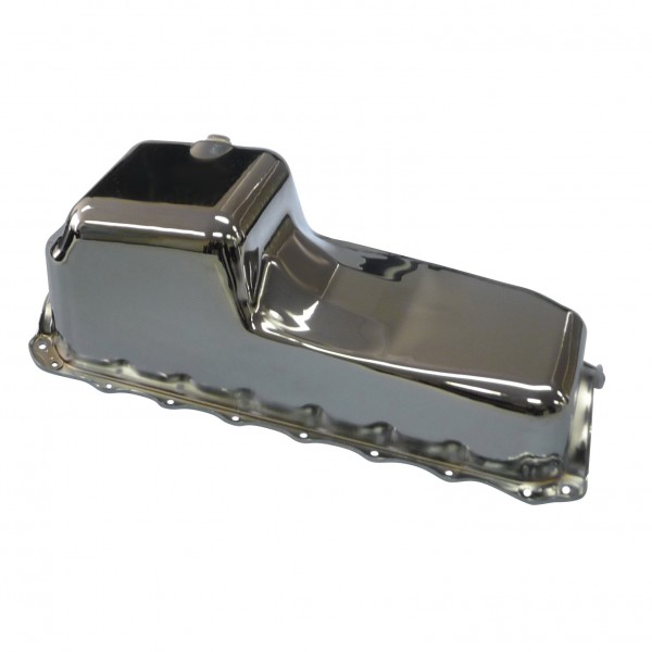 Oil Pan Holden 253-308 HQ HJ HX HZ WB & TORANA LH - UC Chrome Finish