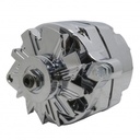 Alternator Ford 1966-91 V6 V8 Chromed 110 Amp 1 Wire Built in Regulator