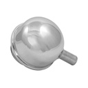 Valve Cover Breather Twist on Factory Style Ford Chromed Steel 12mm Side Tube