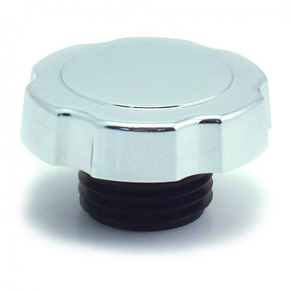 Oil Filler Cap Screw In General Motors cars from 1987 on. Triple chrome-plated