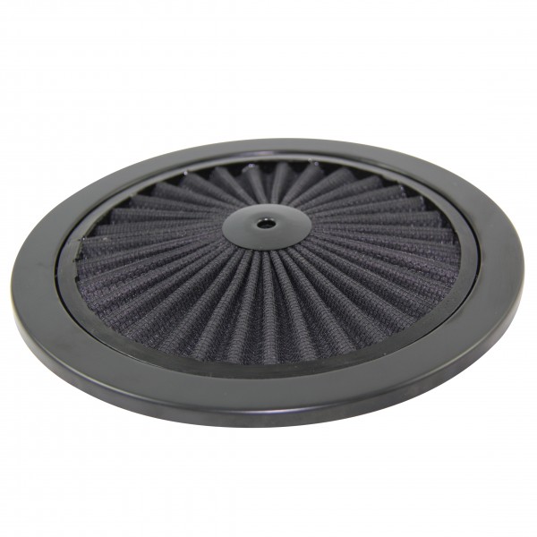 Extraflow All Black Element Air Filter 9" Top only Cotton Pleated