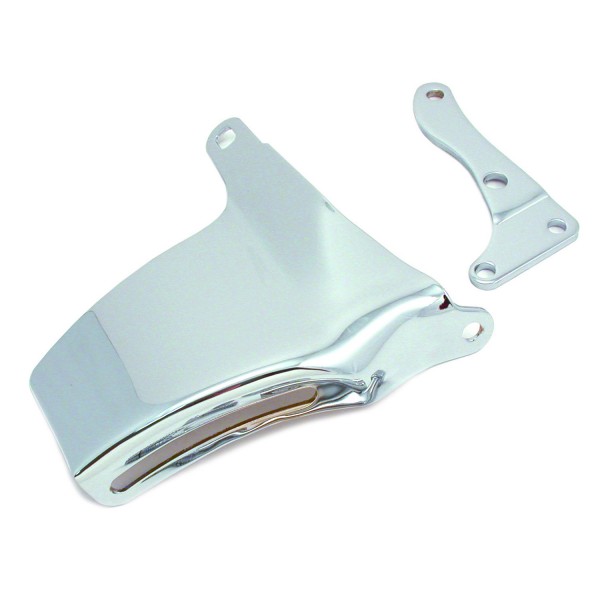 Alternator Bracket Kit Chevrolet Small Block Lwp OEM 1969-75 Chrome Upper