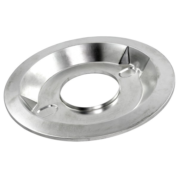 Filter Base 14 Inch Steel Zinc Holley Edelbrock Recessed 5-1/8" Carburettor