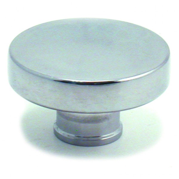 Valve Cover Oil Cap Push In 1"(25mm) Neck Alloy Polished Smooth