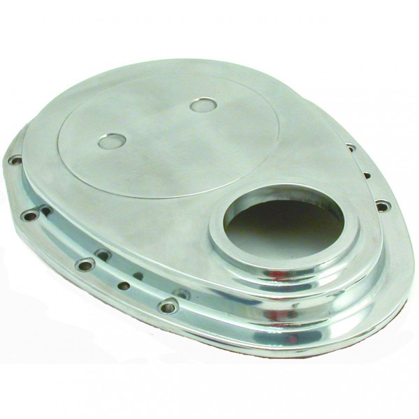 Timing Cover Polished Alloy Chevrolet Small Block 265-400 Engines