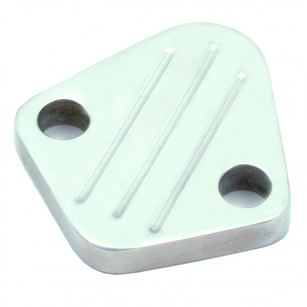Fuel Pump Block Off Plate Holden 6 149-161-179-186-202 Billet Alloy