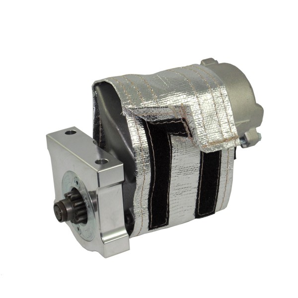 Starter Motor Heat Shield Aluminised Hook-Loop fastener 8.75cm x 45cm 593C