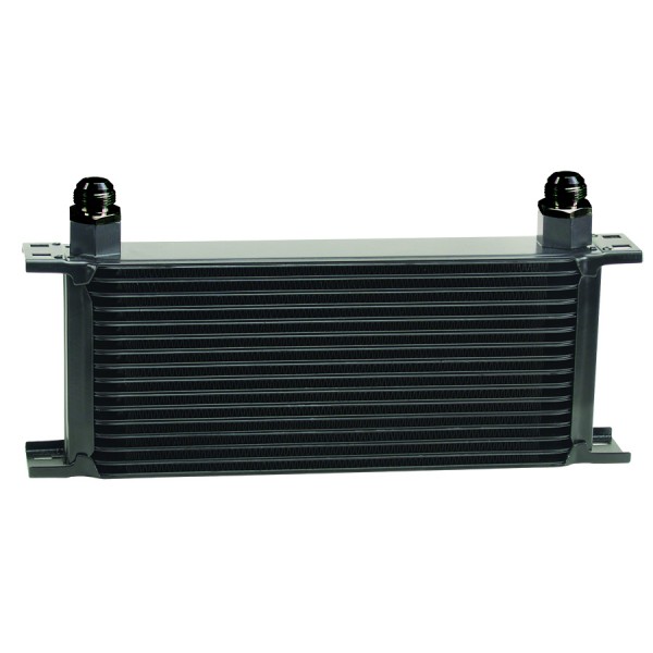 Stack Plate Fluid Cooler 16 Row Design Core-10AN Male Outlet Derale