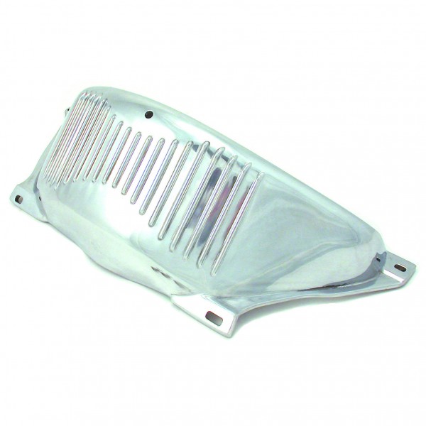 Flywheel (Inspection) Dust Cover Chev V8 to GM Turbo TH350 Polished Alloy