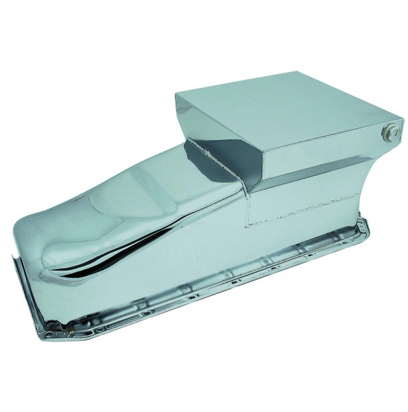 Oil Pan Sump Chevrolet Small Block 283-350-400 Extra Capacity Street Strip