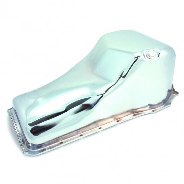 Oil Pan Ford Cleveland 302-351 1970-82 XY-XA-XB-XC-XD-XE Front Sump Chrome