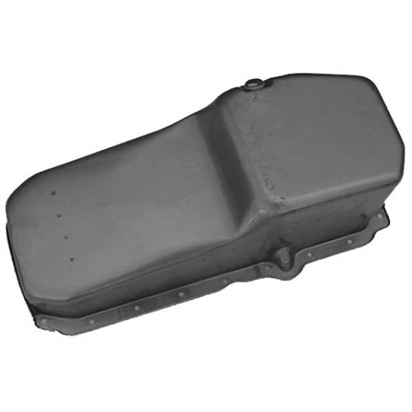Oil Pan Sump Chevrolet Small Block 1986 up 305-350 Raw Finish 1pce Rear Main