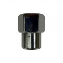 Single Short Flat Open Ended Mag Nut (Convo Pro) - 12mm x 1.5 Thread, 21mm Hex